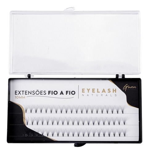 Cílios Extensão Alongamento Fio A Fio Natural Tufinho 10mm