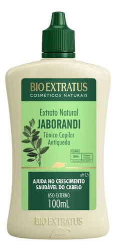 Tonico Capilar Jaborandi 100 Ml Bio Extratus K297