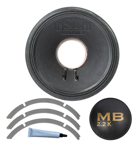 4kit Reparo Sl Compatível Com Eros Mb 2.2 8ohms