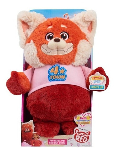 Peluche Red Panda Mei Concert De 11 Pulgadas