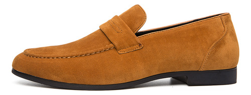 Mocasines De Ante Tendencia Casual Para Hombre