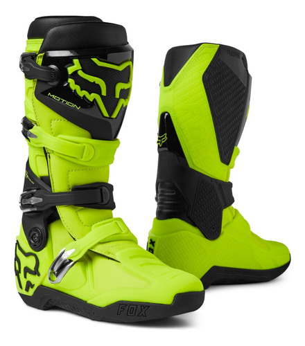 Bota Motocross Fox - Motion - Amarillo