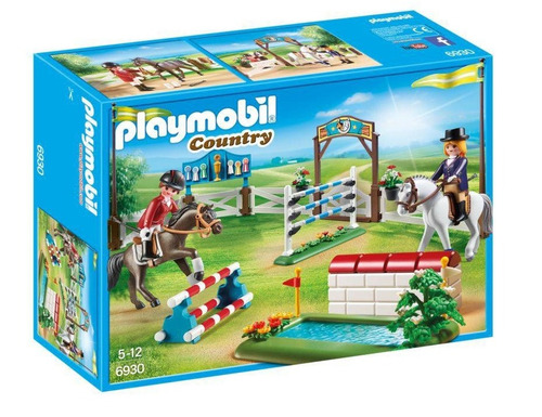 Playmobil Country 6930 Show De Cavalos Com Jóquei