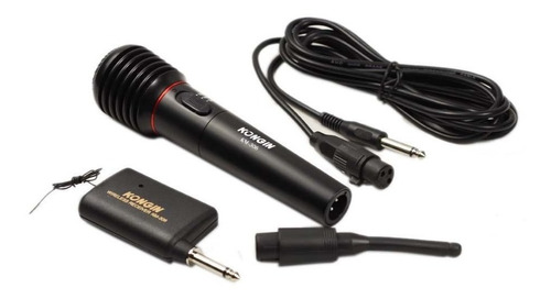 Microfono Profesional Inalambrico O Con Cable Ideal Karaoke