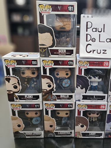 Vikings Funko Pop Set (Usado)