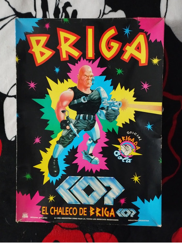 Brigada Cola Traje Brigacop Años 90