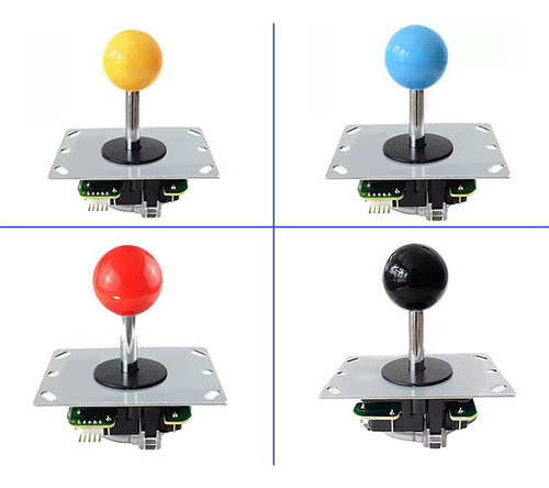 Controlador Arcade Joystick Con Placa De Circuito 5p Sin Lig