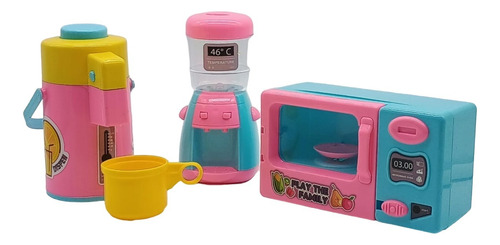 Set Juguetes Cocina Licuadora Batidora Cafetera Horno