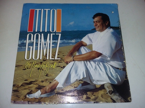 Lp Vinilo Disco Acetato Tito Gómez Un Nuevo Horizonte Salsa