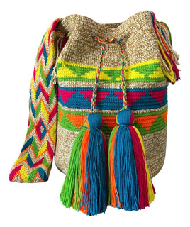 Mochila Wayuu De Diseño Original Desde La Guajira