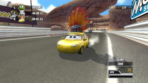 Carros Cars Race O Rama Ps2 Patch Infantil .
