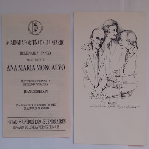 Homenaje Al Tango Ana María Moncalvo Catálogo Arte Argentino