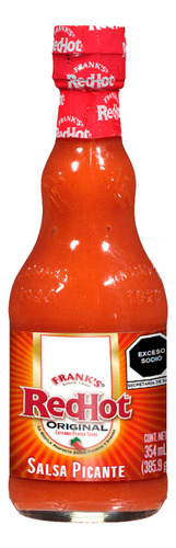 Salsa Picante Redhot Original De 354 Ml Frank's