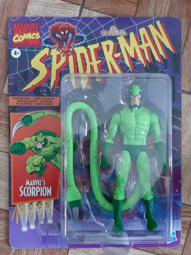 Marvel Legends Scorpion Retro Spiderman Envió Gratis Mr34 