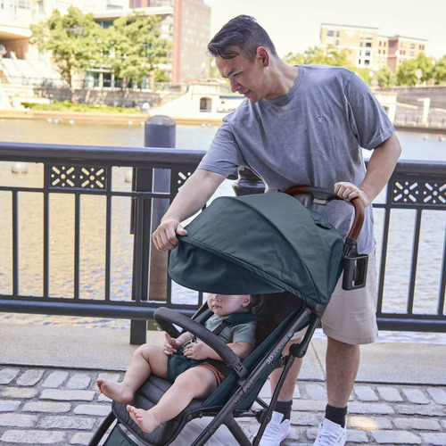 Carriola Cochecito Para Bebe Infantil Ingenuity Compacto Azul Marino Negro
