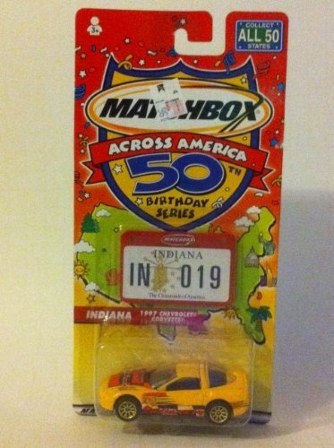 Matchbox Across America 50th Birthday Series Indiana 6cgu9