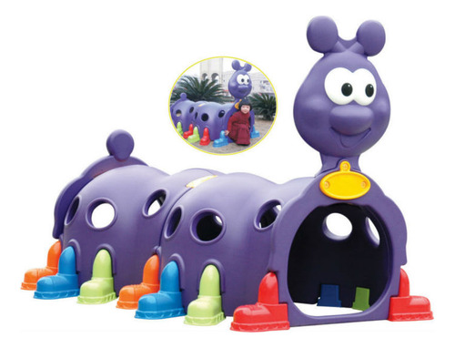 Tunel De Juegos Para Niños Oruga Caterpillar