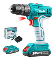 Comprar Taladro 20v Total Destornillador 1bat 1.5ah + 1bat 2ah 3\u002F8''
