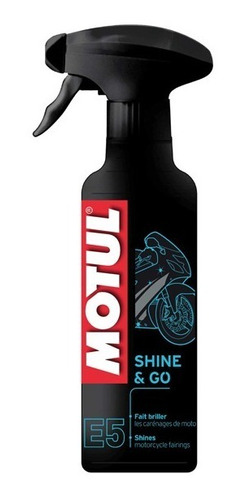 Abrillantador De Plasticos Para Moto Motul E5 Shine & Go 400