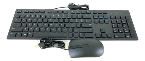 Teclado Dell Kb216-bk-ltn Qwerty Y Mouse Español