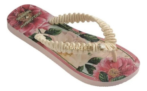 Havaianas Dolce & Gabbana Florals/rosa Coleção 2025