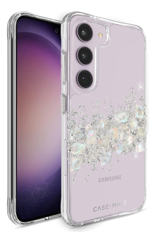 Funda Case-mate Cute Sparkle Para Galaxy S23 Perlas
