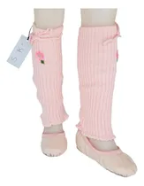 Comprar Polainas Tejidas Con Flor Danza Niños Soko