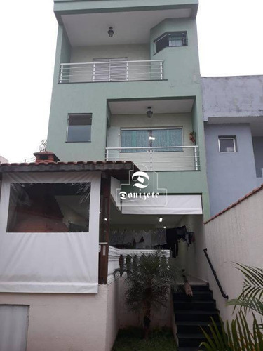 Imagem 19 de 25 de Sobrado Com 3 Dormitórios À Venda, 300 M² Por R$ 1.050.000,00 - Vila Curuçá - Santo André/sp - So2365