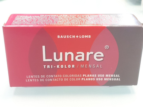 Lunare Lentes Contacto Color Trikolor Bausch Lomb Optica