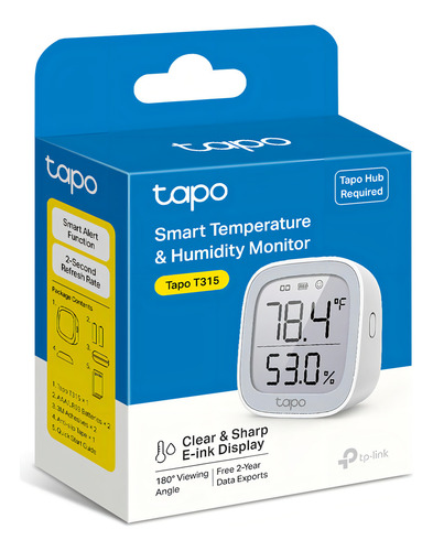 Monitor Sensor Smart Humedad Temperatura Tp-link Tapo T315