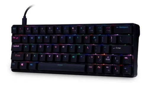 Teclado Mecânico Gamer Mk 60% Switch Blue Dazz - 62000060