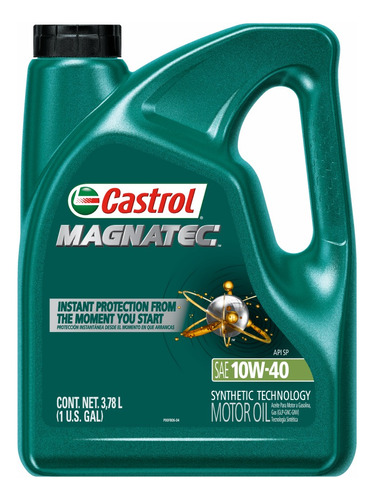 Aceite Para Motor Magnatec Galon (sae 10w-40) Castrol