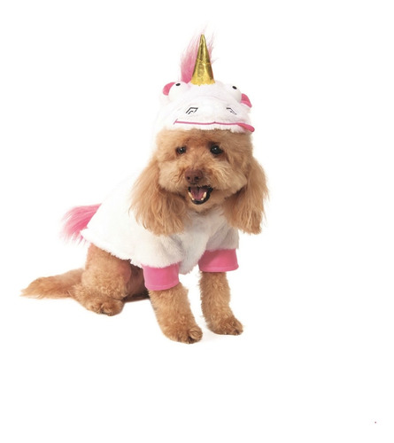 Disfraz De Unicornio Talla Medium Para Perro, Mi Villano