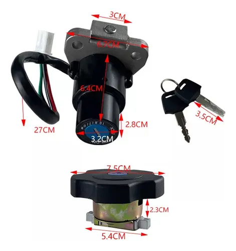 Kit De Interruptor De Encendido Para Yamaha Xt600 Dt200