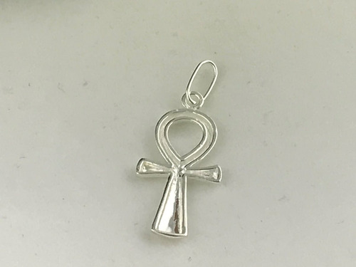 Imagem 3 de 4 de Pingente Cruz Ansata Ankh 1,8 Gramas Prata 925