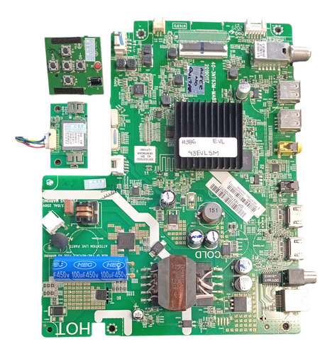 Tarjeta Main #386 43evlsm N/p 40-3nt63m-mab2hg (Usado)