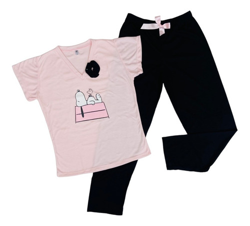 Pijamas Para Mujer En Pantalón Largo - Pijama Dama - Snoopy