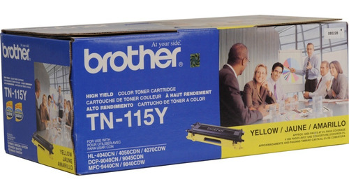Toner Original Brother Tn-115y Tn115 Amarillo Hl4040 Hl4050
