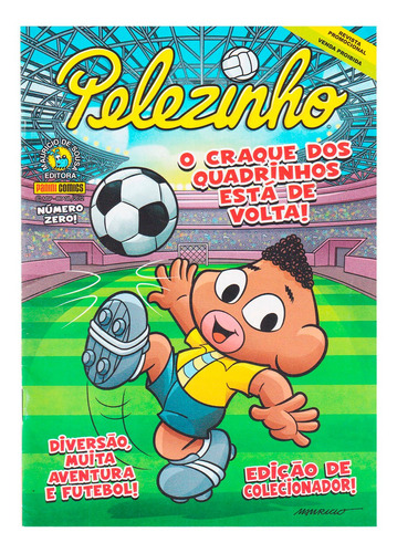 Revista Em Quadrinhos Pelezinho Nº Zero Edição Colecionador