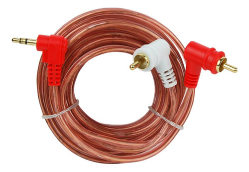 Bms35-12 Cable 2 Rca A Plug 3.5 St 4mt - Escar