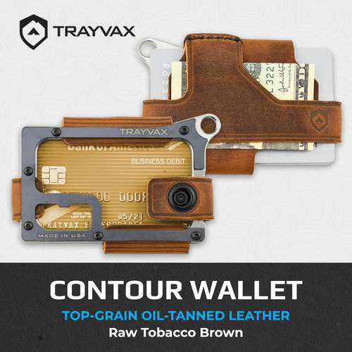 Billetera Trayvax Contour, Frontal Bolsillo With Rfid Bloque