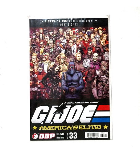 Gi Joe Americas Elite #33 (2005 Series)