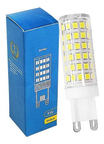 Lâmpada Led Halopin G9 9w Bipino Bivolt Quente Ou Frio 