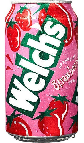 Welch's Sparkling Strawberry 355ml- Lireke