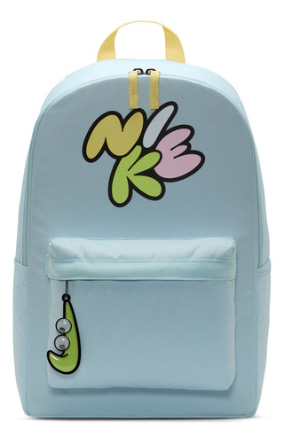 Mochila Para Niños Nike Heritage- Swooshy Azul Hf7250-474 Color Azul Glacial