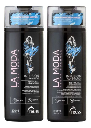 Shampoo La Moda Infusion 300ml + Condicionador - Truss