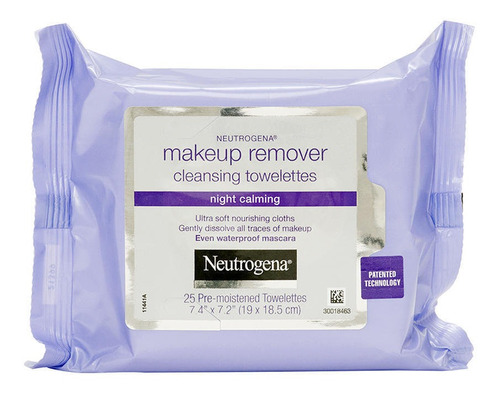 Toallitas Desmaquillantes Neutrogena® Night Calming X 25 Un.