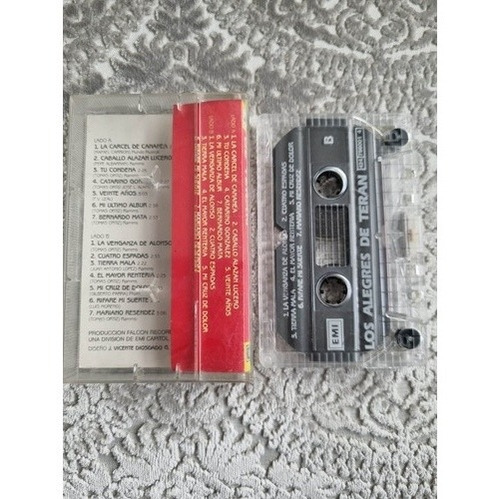 Cassette Los Alegres De Teran Caballo Alazán Lucero (Usado)