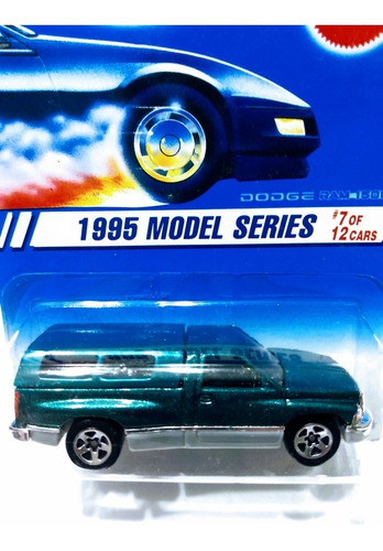 Carrito Hot Wheels Dodge Ram 1500 Ed 1995 Escala 1:64