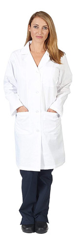 Natural Uniforms Guardapolvos Para Laboratorio, Unisex, Colo